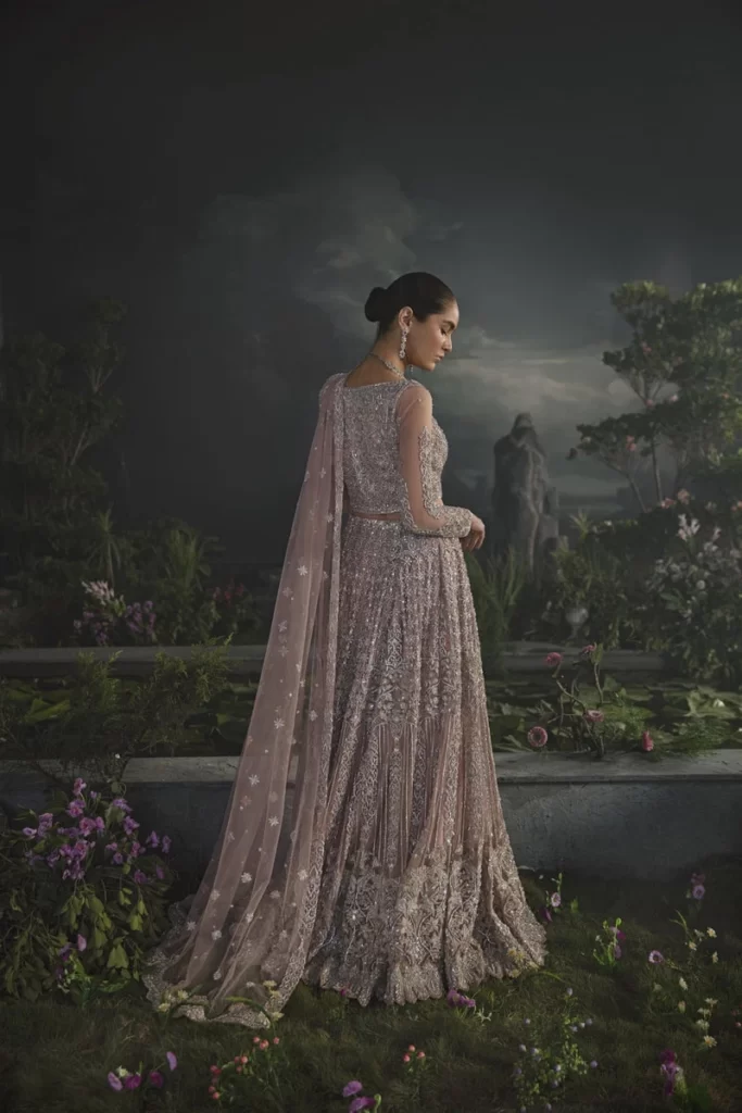 Fleur Lehenga Choli Lovely Pink - Image 3