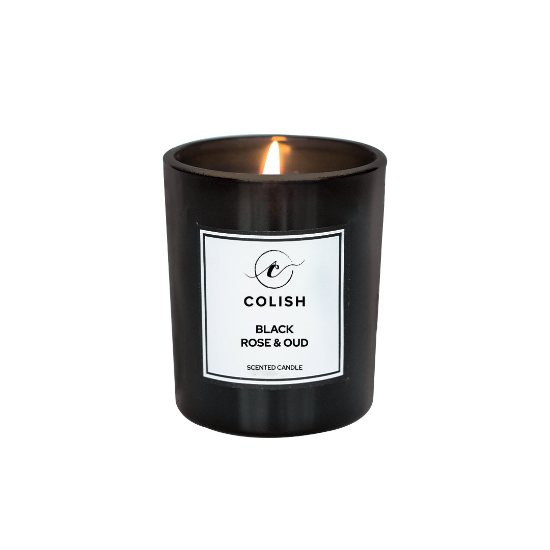 Black Rose Oud Scented Candle – Ensemble Pakistan