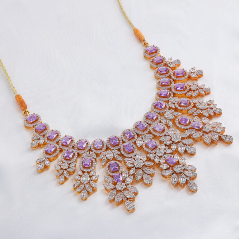 Amethyst Leafy Set