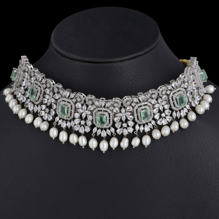 Sea Green Choker Set - Image 5