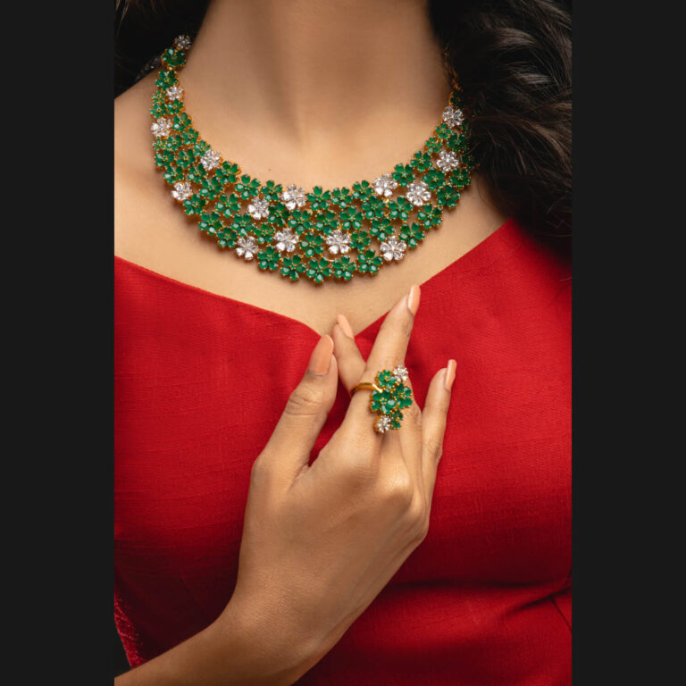 Floral Emerald Set - Image 2