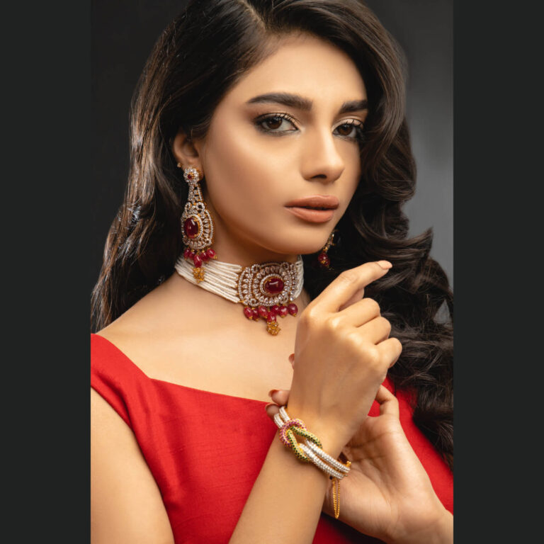 Ruby Choker Set