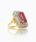 Ruby Charm Ring