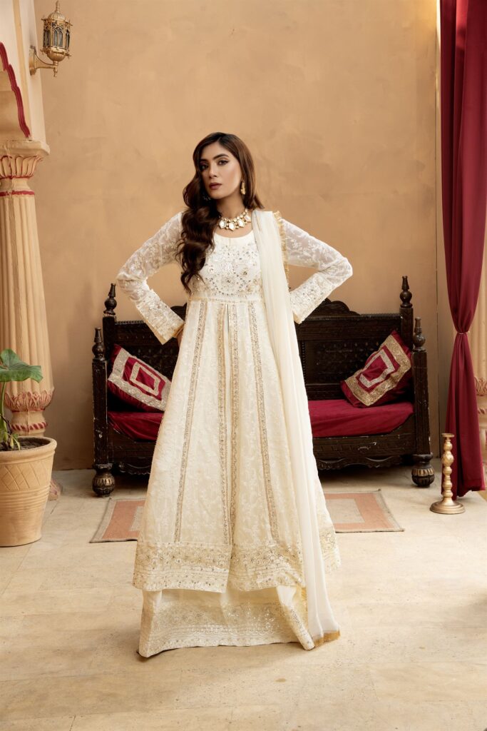 Kurti-B-007-Off White - Image 5
