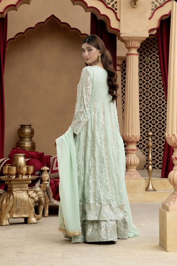 Kurti-B-007-Aqua - Image 7