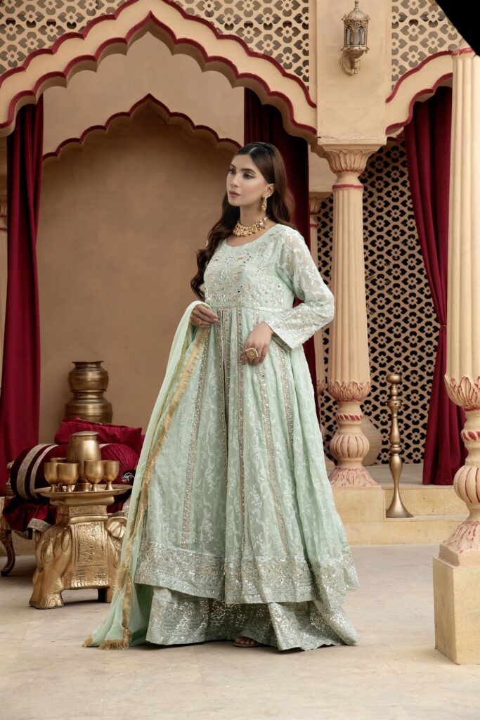 Kurti-B-007-Aqua - Image 5