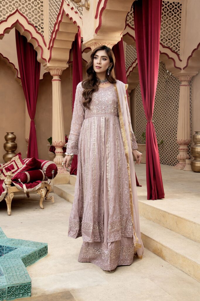 Kurti-B-007-Lilac - Image 3