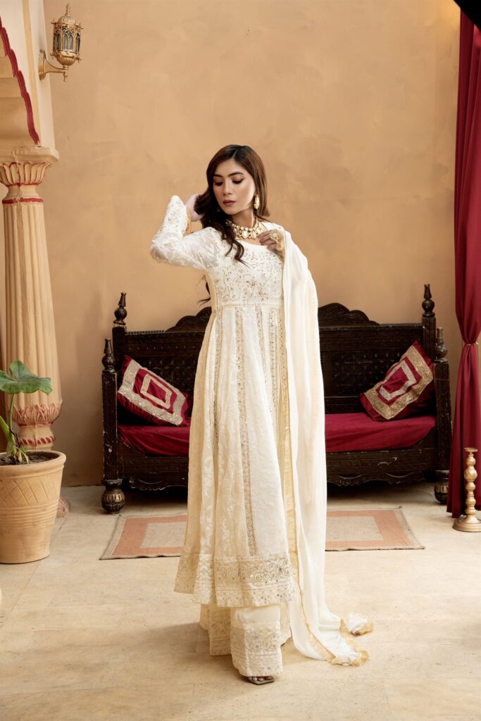 Kurti-B-007-Off White - Image 8