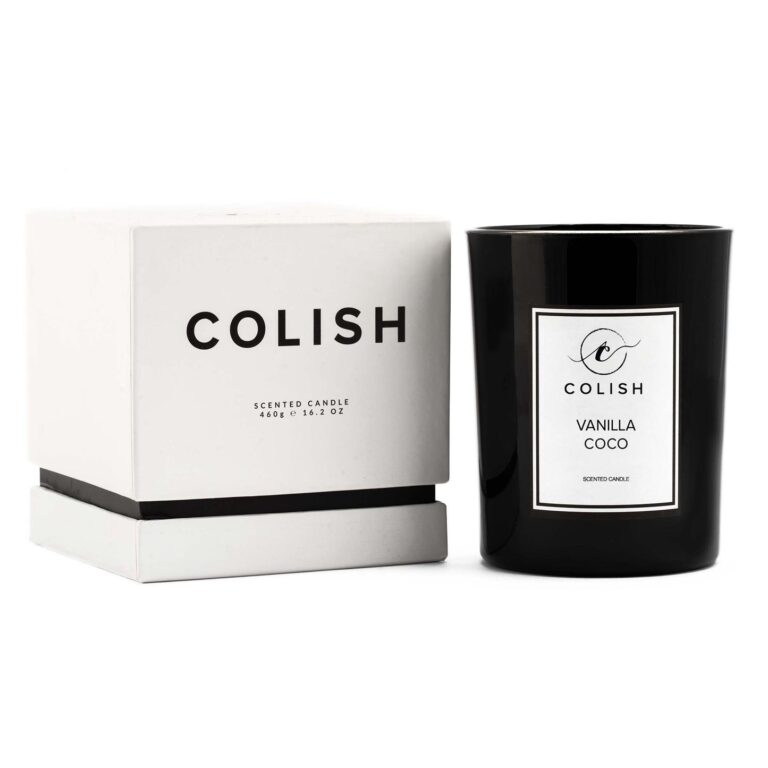 Vanilla Coco Scented Candle - Image 4