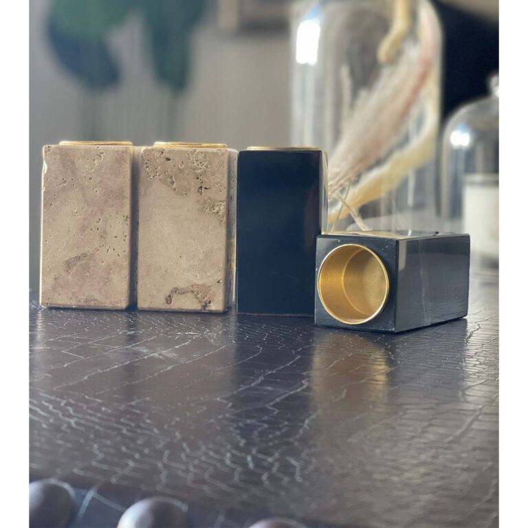 Set of Two Tea light Holders