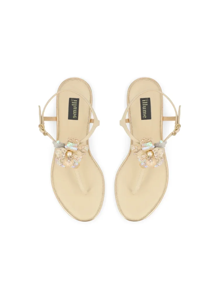 Magnolia Sandal in Ivory - Image 5