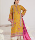 Palmira Mustard Shirt And Dupatta - Image 6