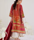Paulina Rust Shirt And Dupatta - Image 2