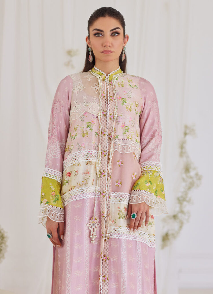 Lucia Patchwork Jacket And Slip - Image 6
