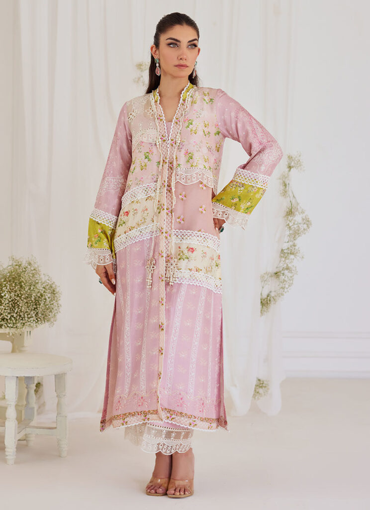 Lucia Patchwork Jacket And Slip - Image 7