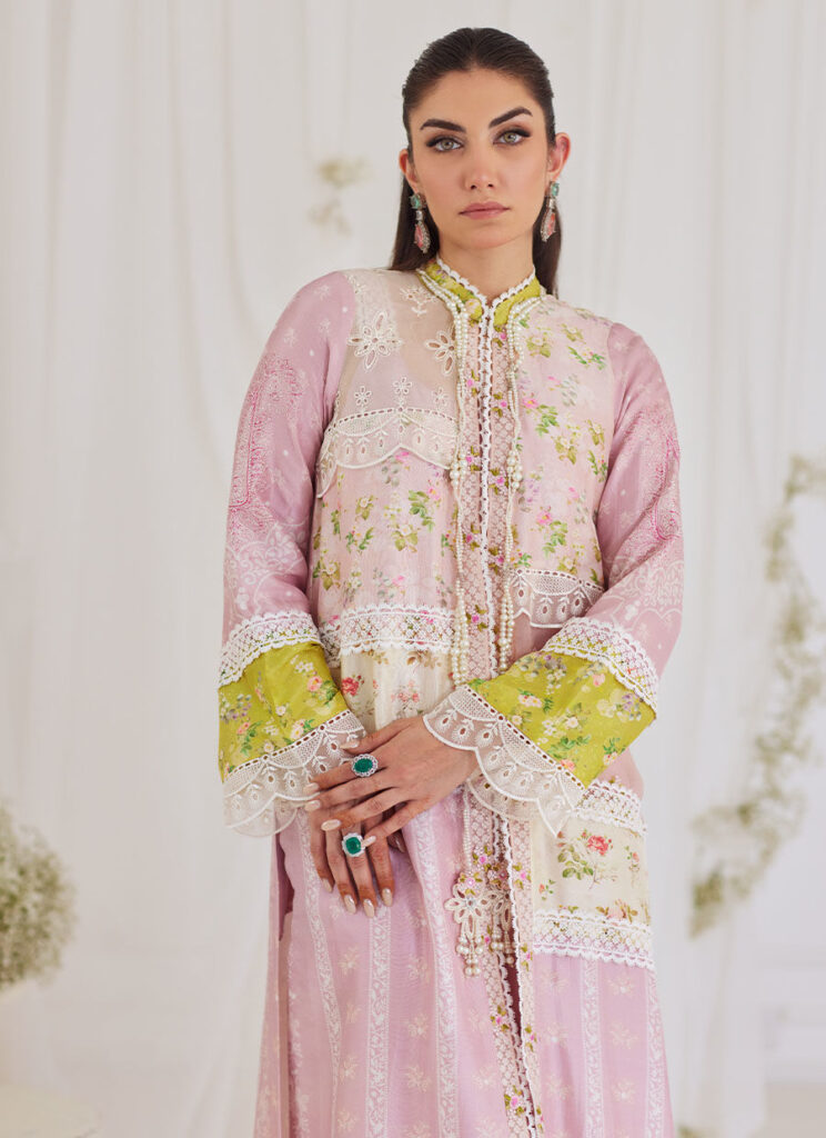 Lucia Patchwork Jacket And Slip - Image 4