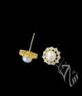 Zircon Pearl 24k Gold Plated - Image 2
