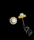Zircon Pearl 24k Gold Plated - Image 3