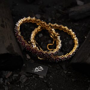 Ruby Mosaic Floral