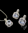 Solitaire Pendant Set