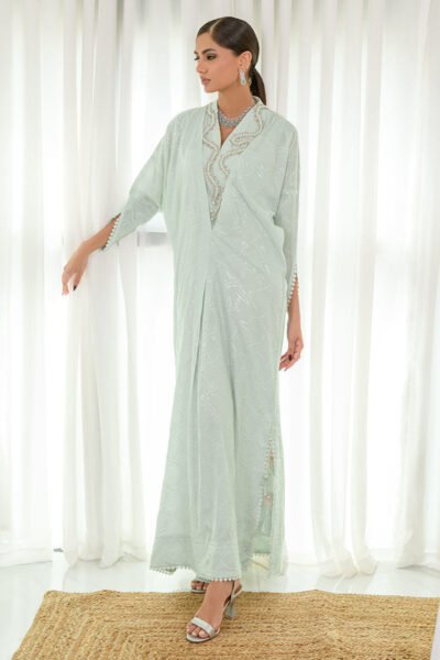 Azure Mint Kaftan - Image 8