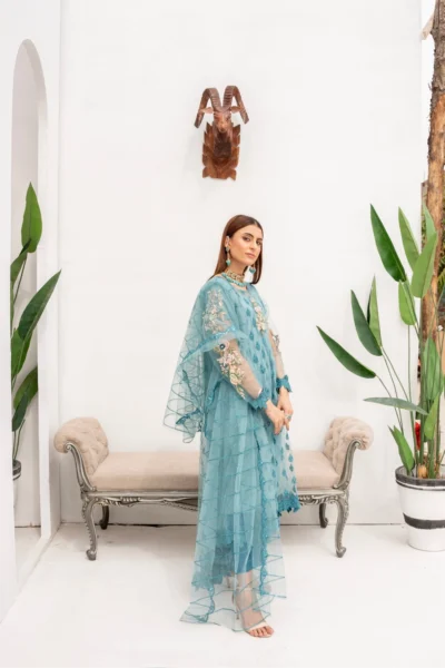 Kurti-0084-Ice-Blue - Image 5