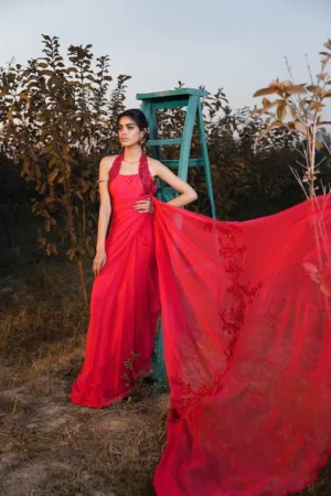 Radiant Rebel (Saree)
