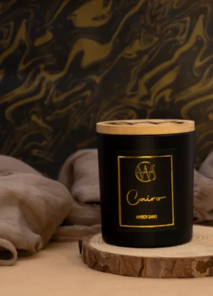 Cairo Candle With Amber Sand Scent