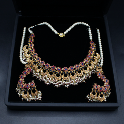 The Maharani Necklace Set - Image 2