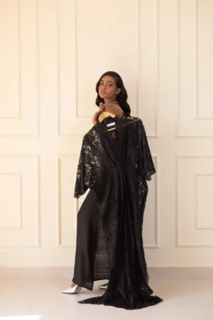 Lara Kaftan In Black