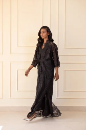 Lara Kaftan In Black