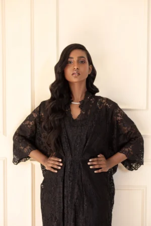 Lara Kaftan In Black