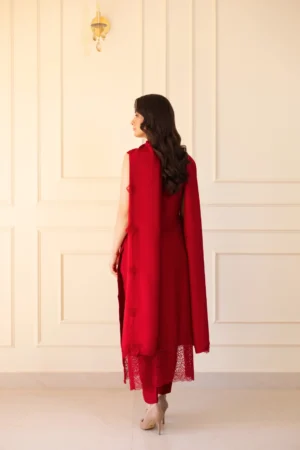 Maha Set In Ruby Red