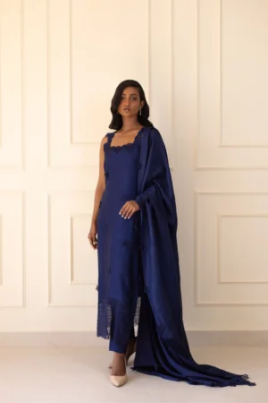 Maha Set In Sapphire Blue