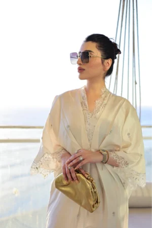 Jasmine Kaftan In White