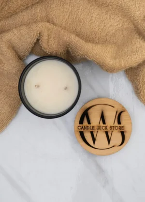 Santorini Candle with a Roasted Vanilla Scent