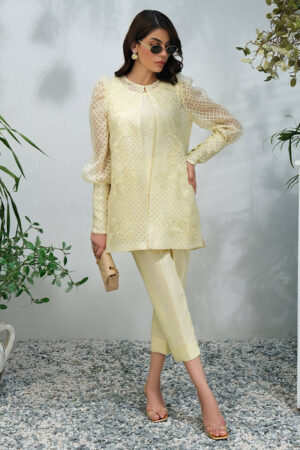 Lemon Rose Jacket With Pants