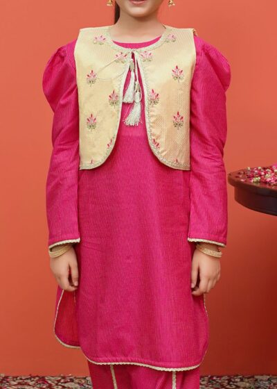 Girls 3 Piece Cotton Outfit | 8405 - Image 8