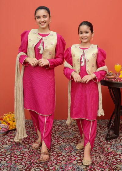 Girls 3 Piece Cotton Outfit | 8405 - Image 5