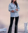 Ruffle front shirt - Image 3