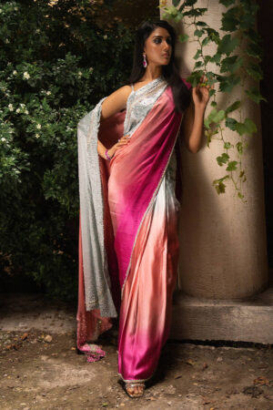 Starburst Ombre Sari