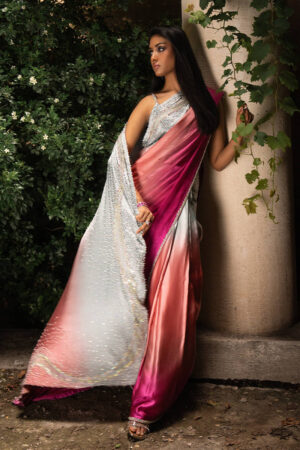 Starburst Ombre Sari