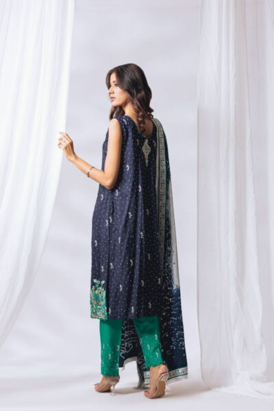 Khayal by Shaista Hasan - Silk luxe - Raw Silk - 3 Piece - Image 2