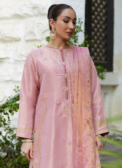 Cisel Pink Shirt and Dupatta - Image 5