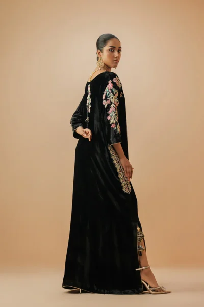 Zarqash Velvet Gown - Image 2