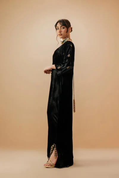 Saira Velvet Gown - Image 4