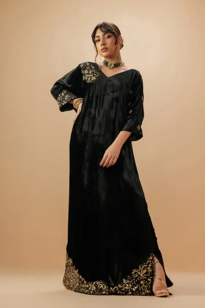 Saira Velvet Gown