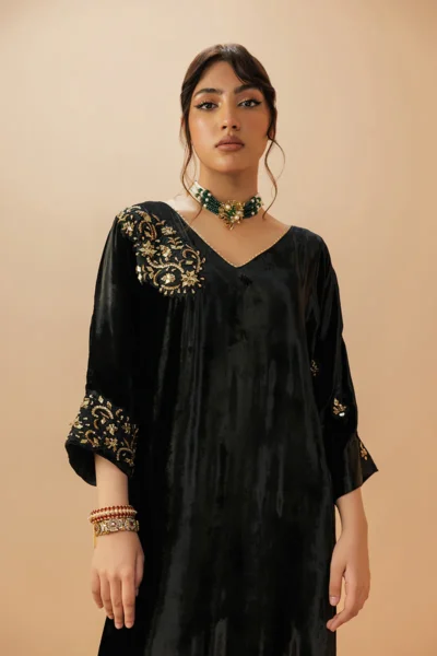 Saira Velvet Gown - Image 2