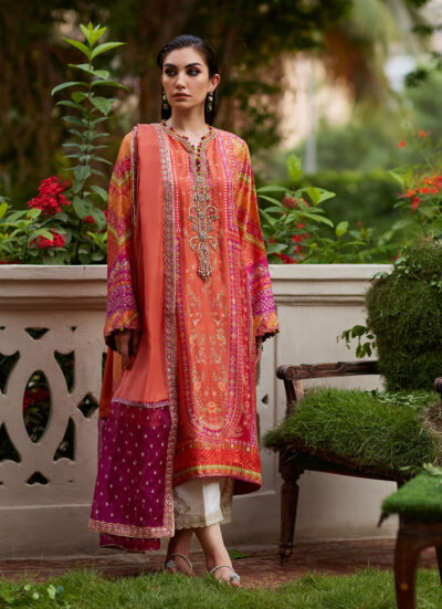Fadil Shirt And Dupatta - Image 3