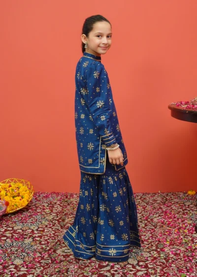 Cambric Printed 3 Piece Suit | 8555 - Image 6